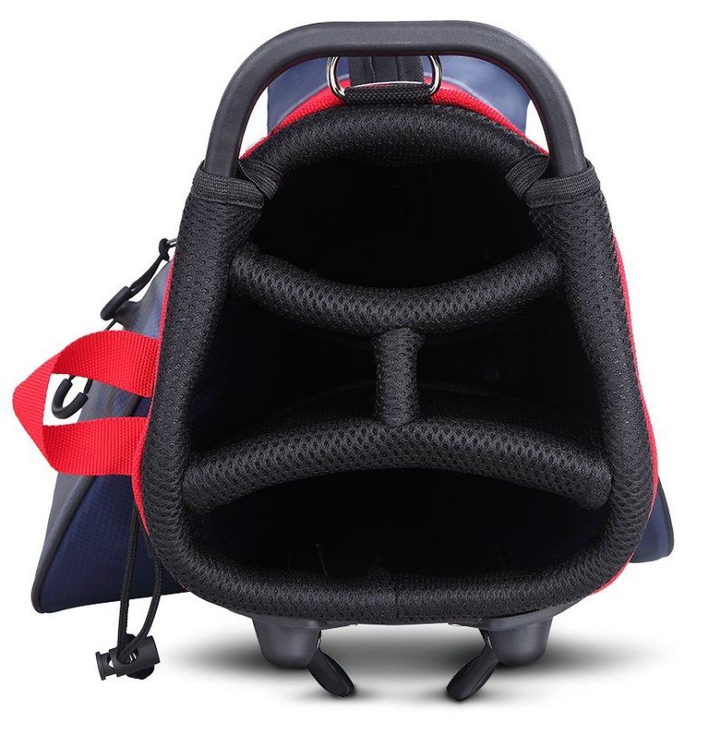 BigMax Dri Lite Seven G, White, Navy, Red, golfový bag na nošení