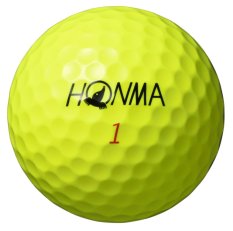 Honma TW-X, žluté, 3 míčky (2024)