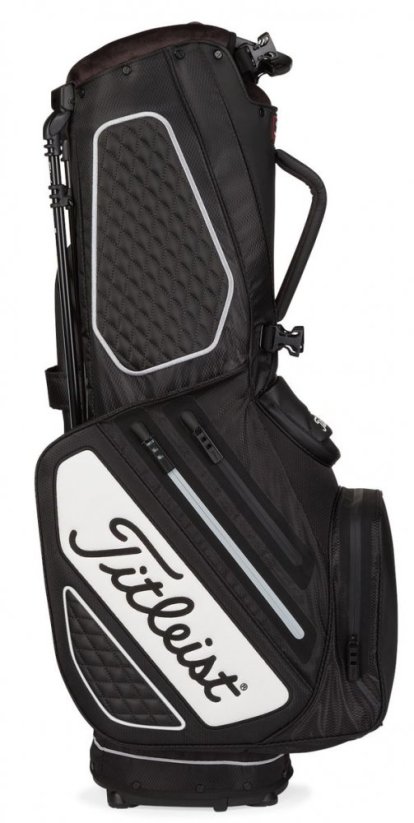 Titleist Tour Premium StaDry, Black, White, golfový bag na nošení