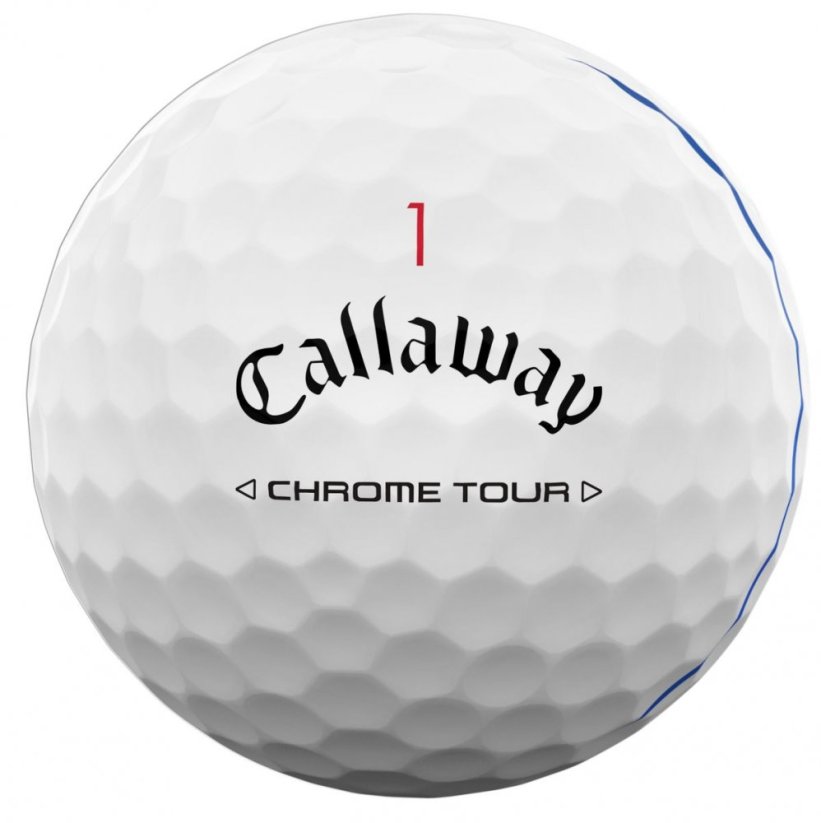 Callaway Chrome Tour 24, Triple Track, bílé, 3 golfové míčky