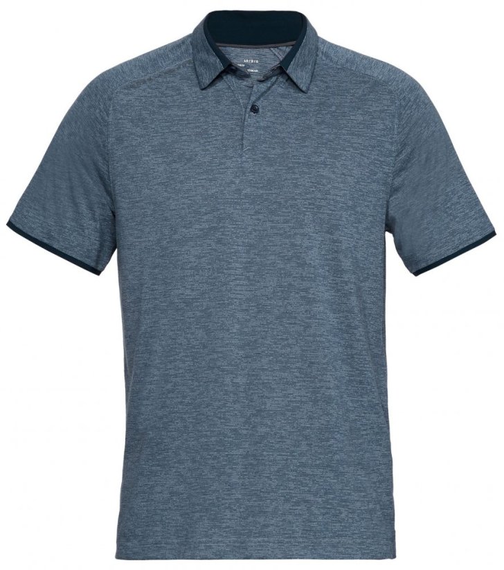 Under Armour Tour Tips Polo, Academy, Pitch Gray