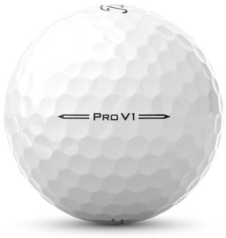 Bílé golfové míčky Titleist PRO V1